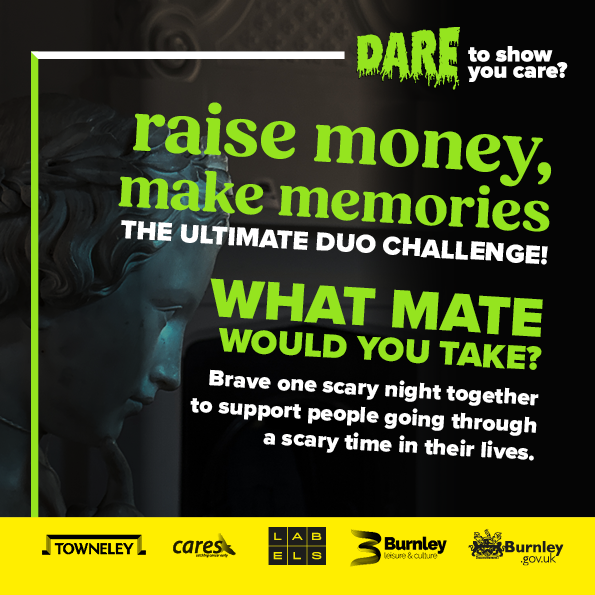 Raise money for local charities by doing the Towneley Hall Halloween sleepover.