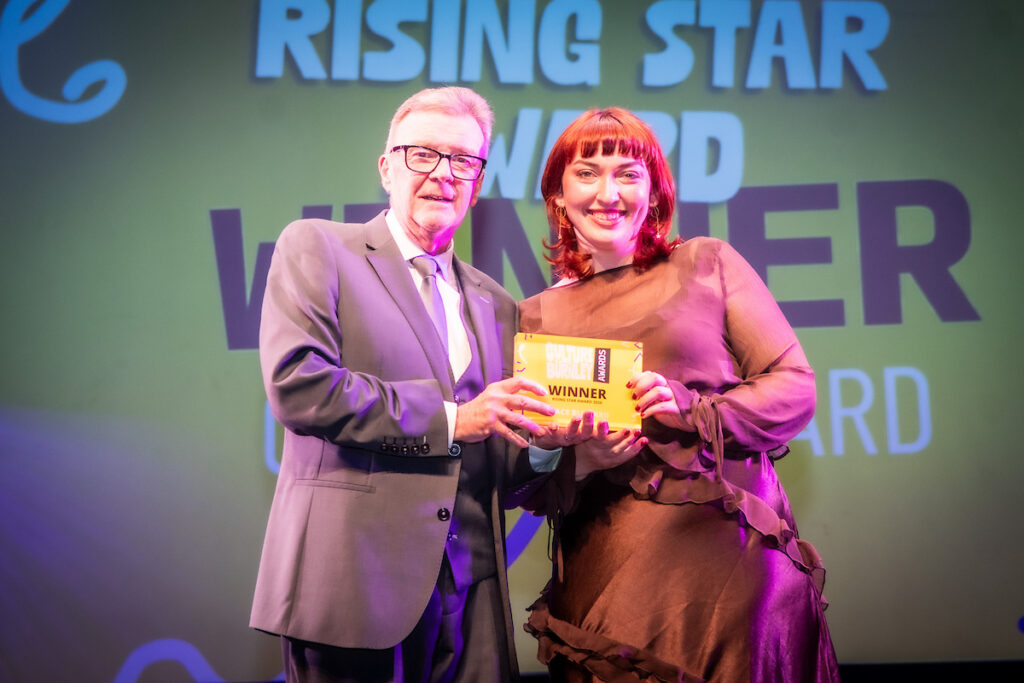 Grace Blizzard Rising Star award