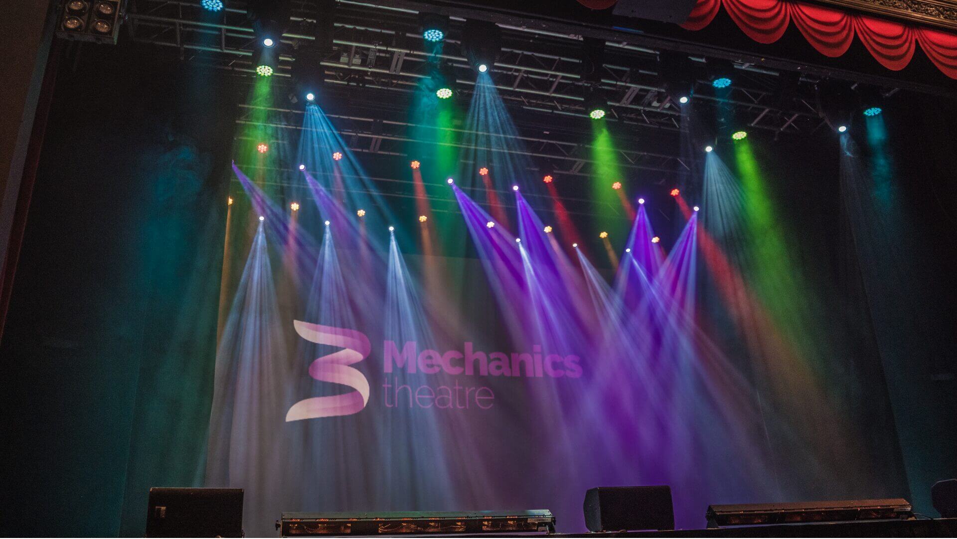 Pretty light at Burnley Mechanics theatre