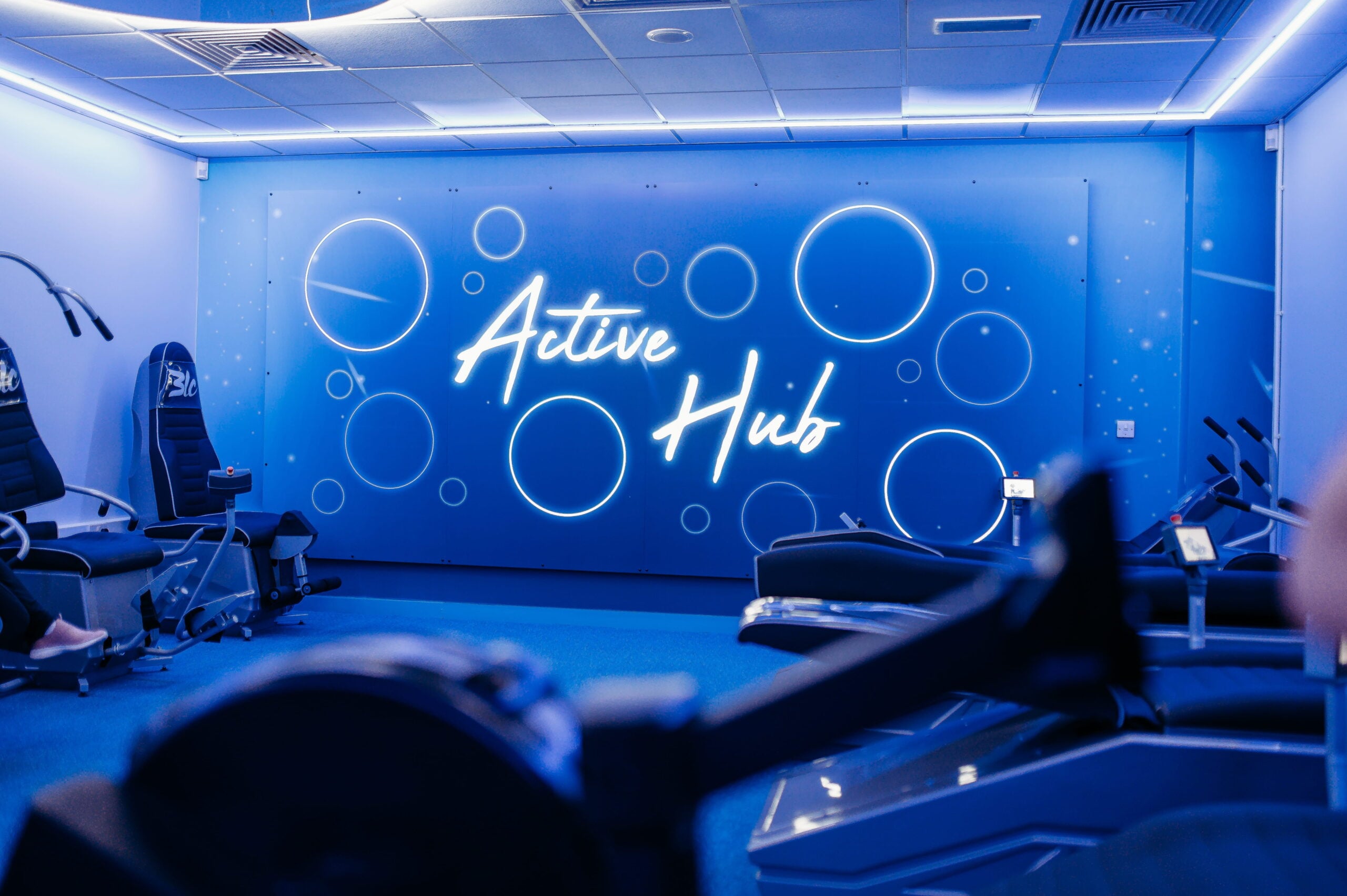 Inside of the Active Hub at BLC