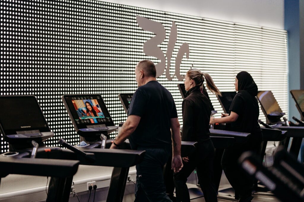 Getting fit on the treadmill
