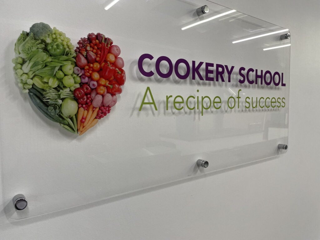Cookery school logo