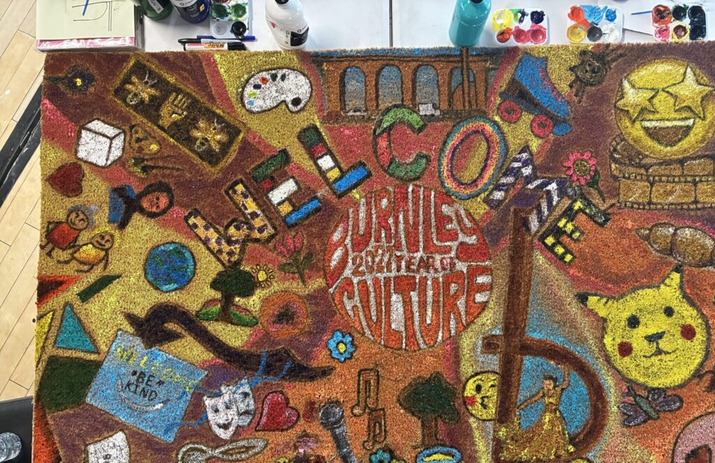 Welcome to Burnley 2027 Year of Culture painting