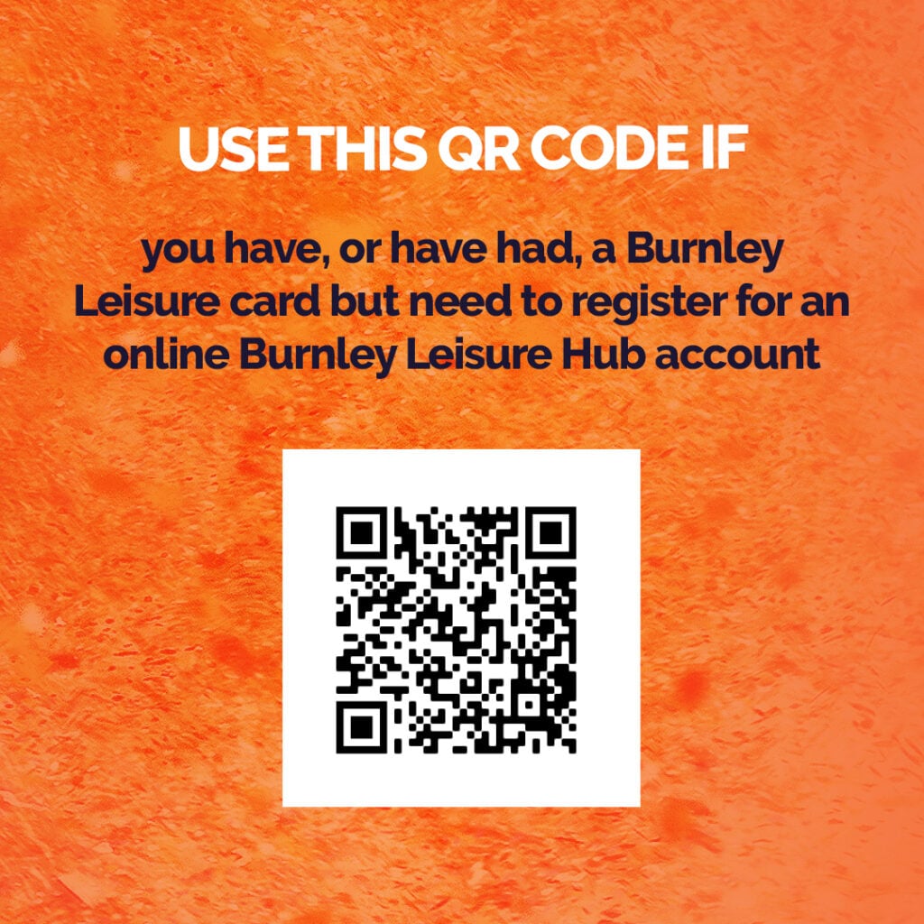 A QR code if you have a BLC card but need to register for an online account
